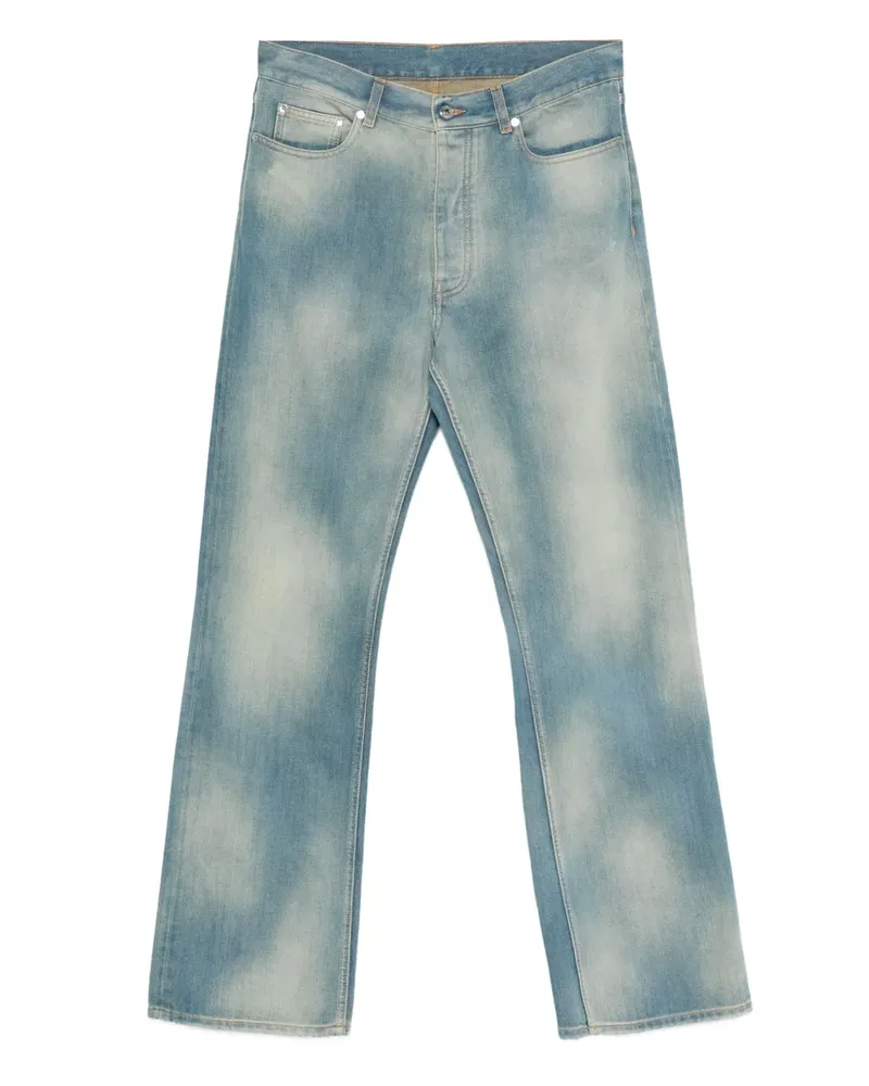 OFF-WHITE washed-effect jeans - Blau Blau