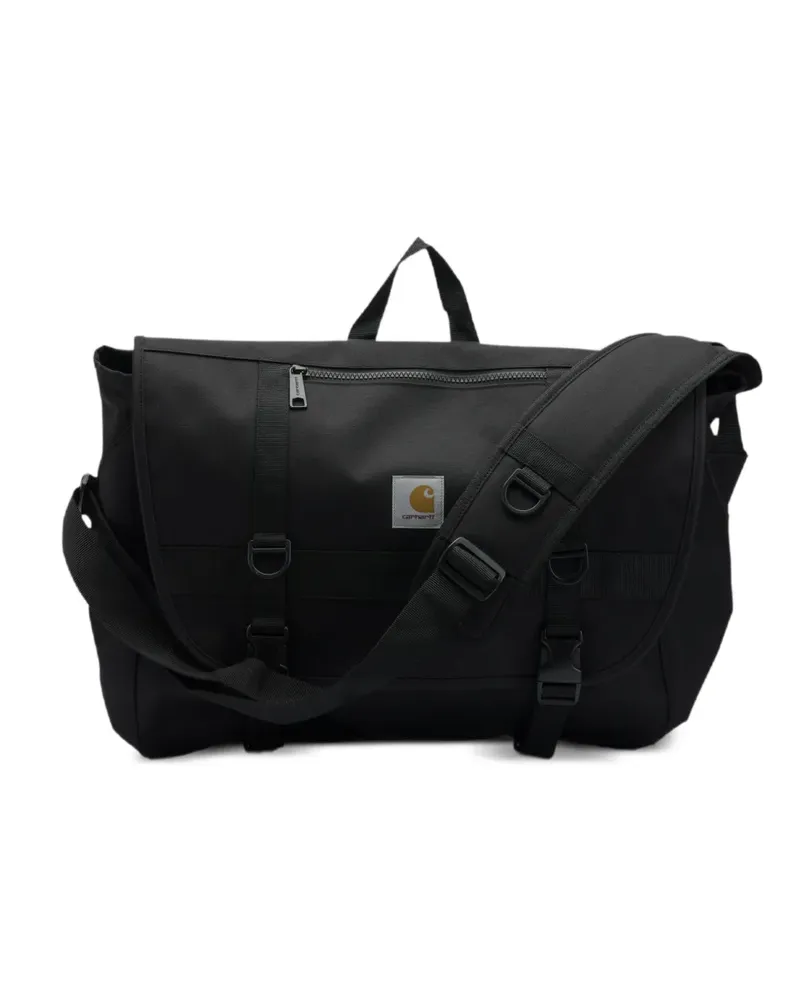 Carhartt WIP Schultertasche mit Logo-Patch - Schwarz Schwarz