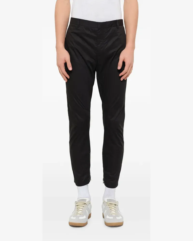 Lanvin Hose mit Reißverschlüssen - Schwarz Schwarz