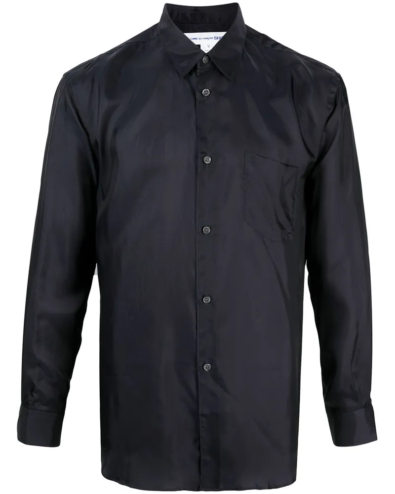 Comme des Garçons Klassisches Hemd - Blau Blau