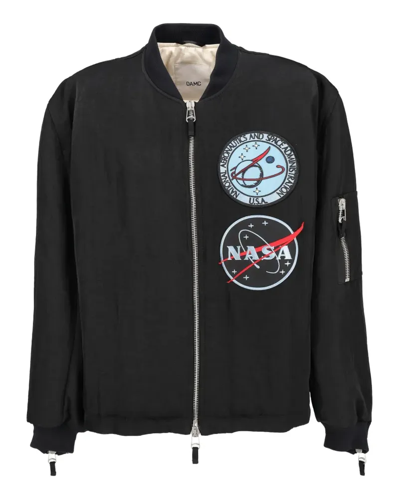 OAMC NASA patch bomber jacket - Schwarz Schwarz