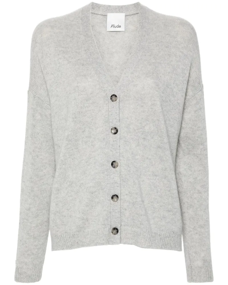 ALLUDE Cardigan aus Kaschmir - Grau Grau