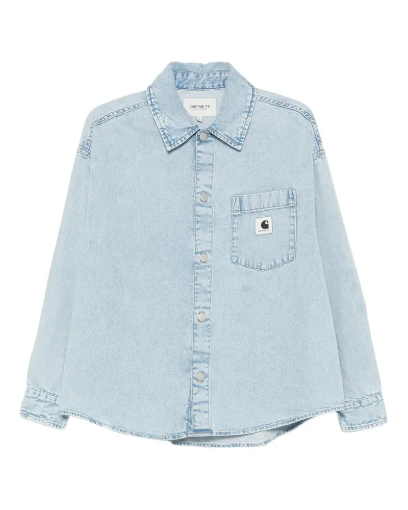 Carhartt WIP chest-pocket cotton shirt - Blau Blau