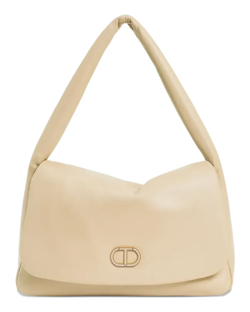 Twin-Set padded shoulder bag - Nude Nude