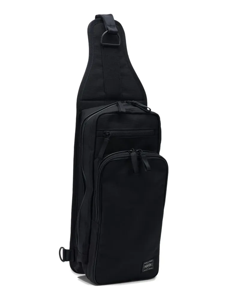 PORTER-YOSHIDA & CO zip backpack - Schwarz Schwarz