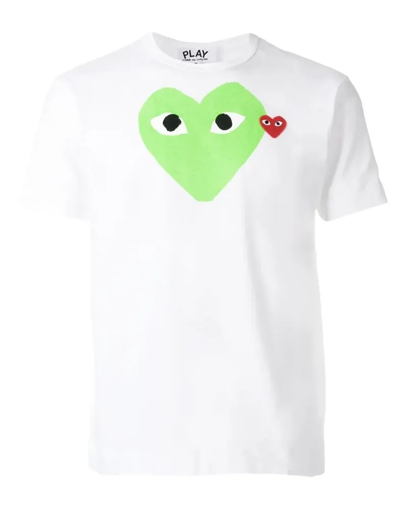 Comme des Garçons T-Shirt mit grafischem Print - Weiß Weiß