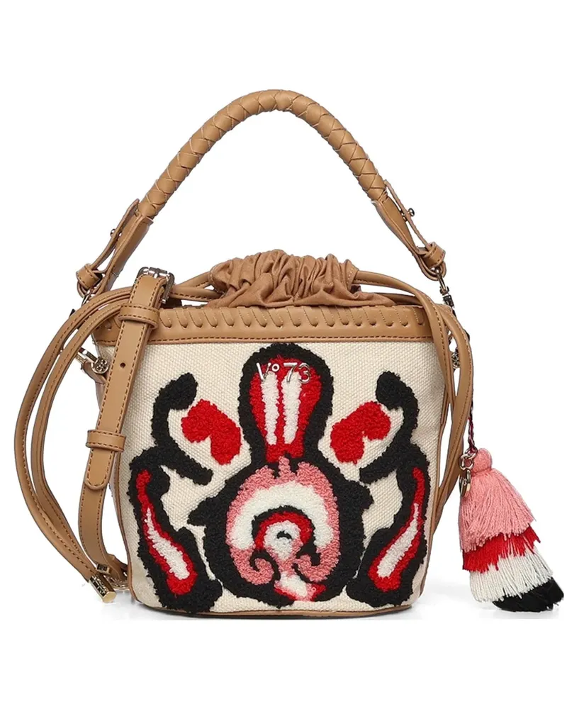 V°73 Marilena Schultertasche - Weiß Weiß