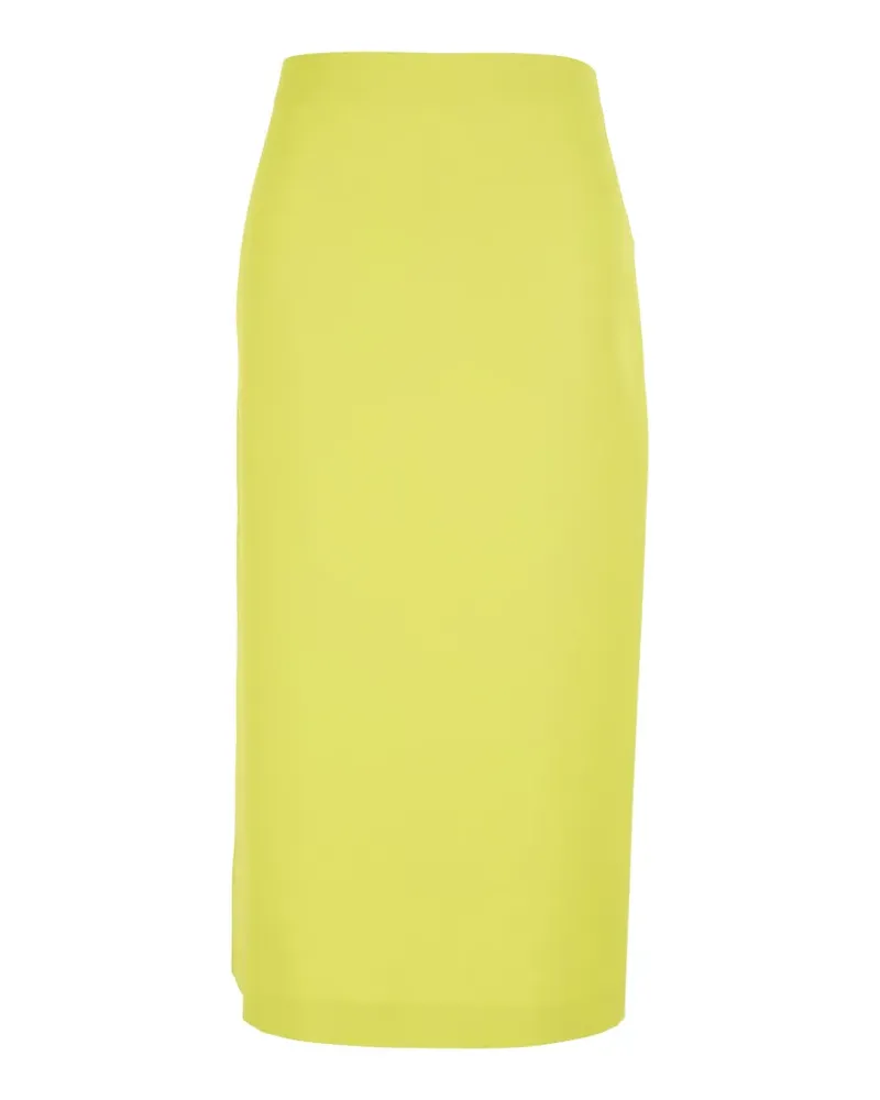 Twin-Set zip-fastening skirt - Gelb Gelb