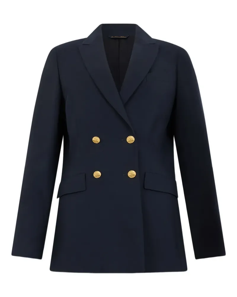 Brooks Brothers Doppelreihiger Blazer - Blau Blau