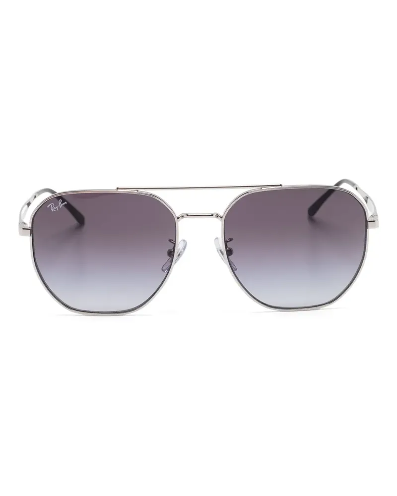 Ray Ban Klassische Pilotenbrille - Silber Silber