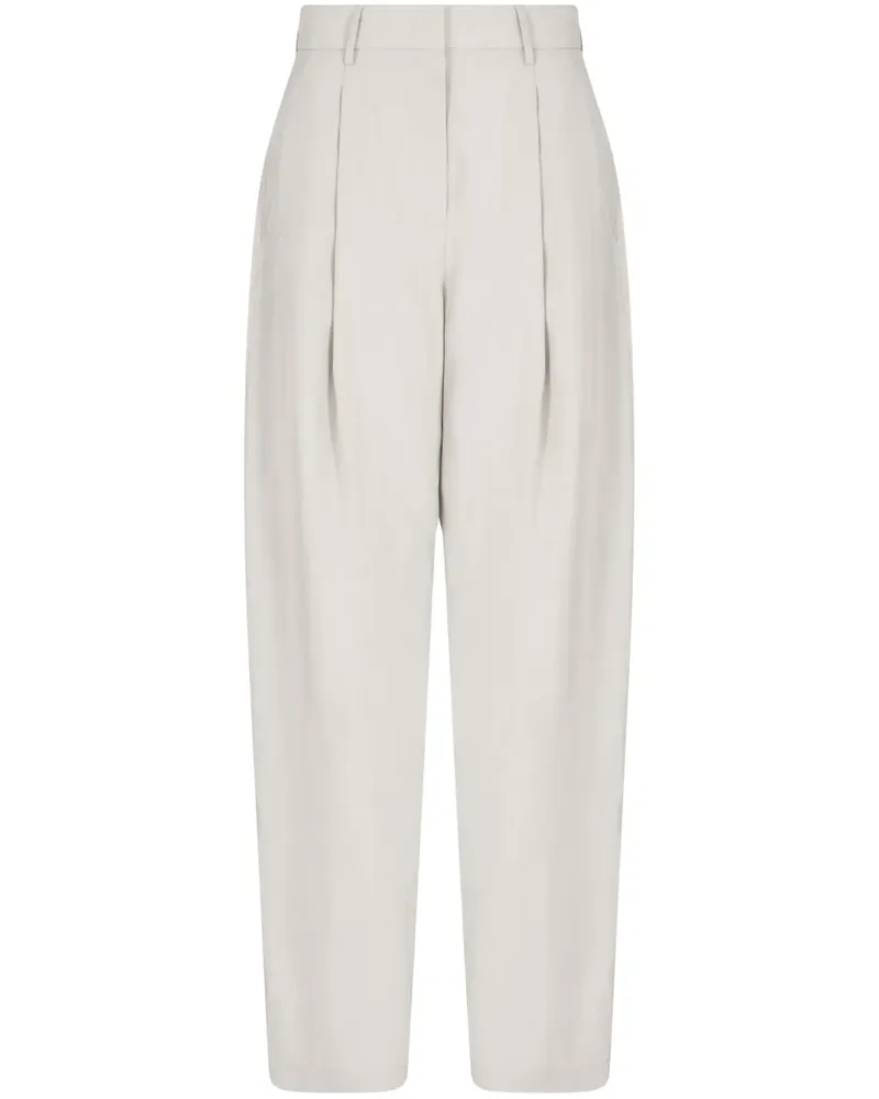 Giorgio Armani Klassische Bundfaltenhose - Grau Grau