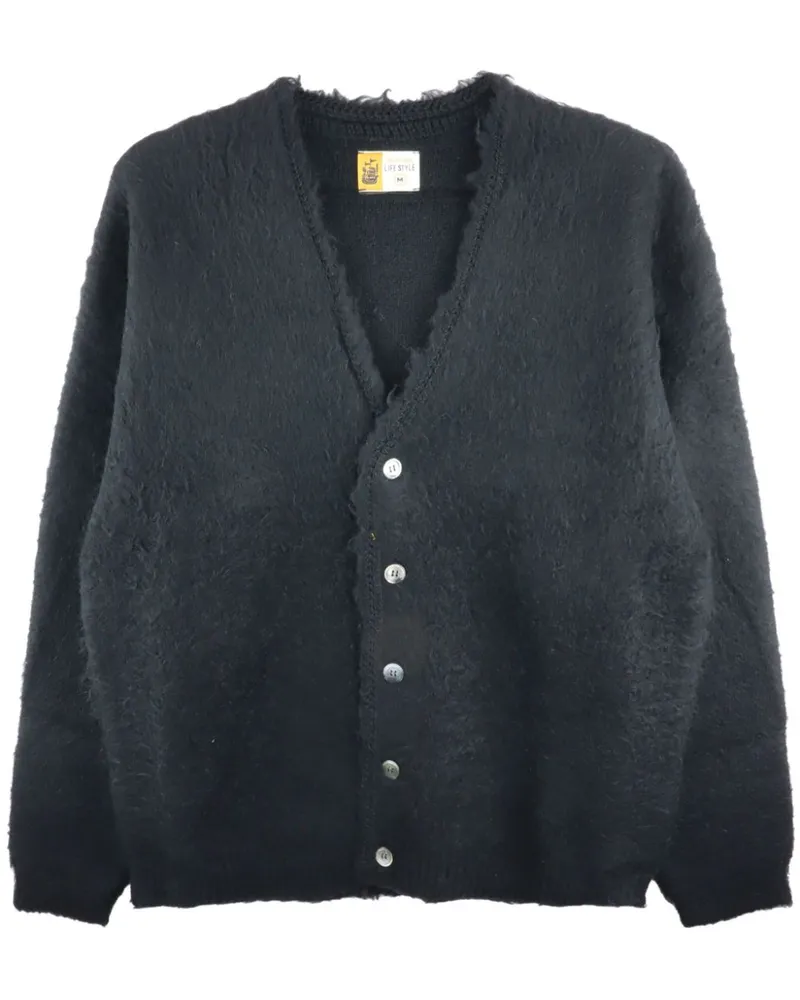SAINT MXXXXXX Cardigan mit gebürstetem Effekt - Schwarz Schwarz