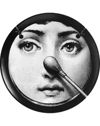 Fornasetti Tema e Variazioni n.161 Wandteller Schwarz