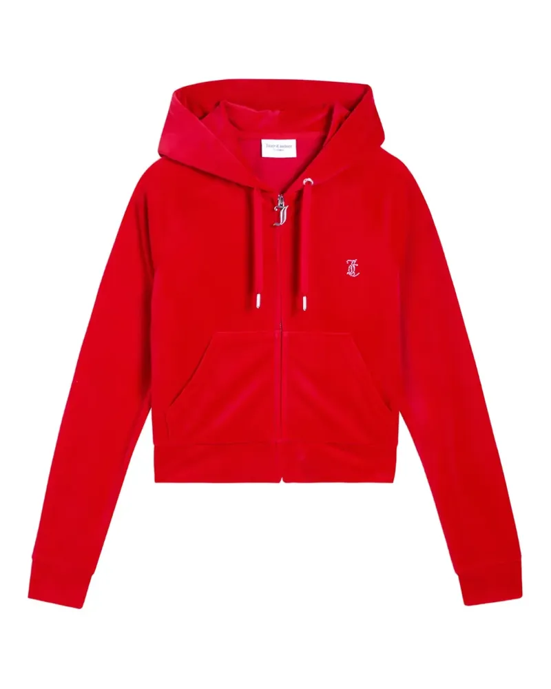 Juicy Couture Hoodie mit Logo - Rot Rot