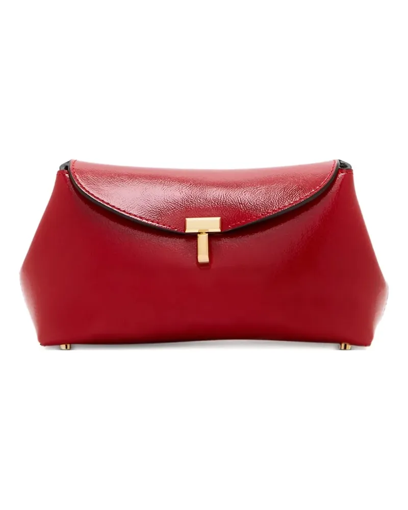 Totême Clutch mit T-Verschluss - Rot Rot