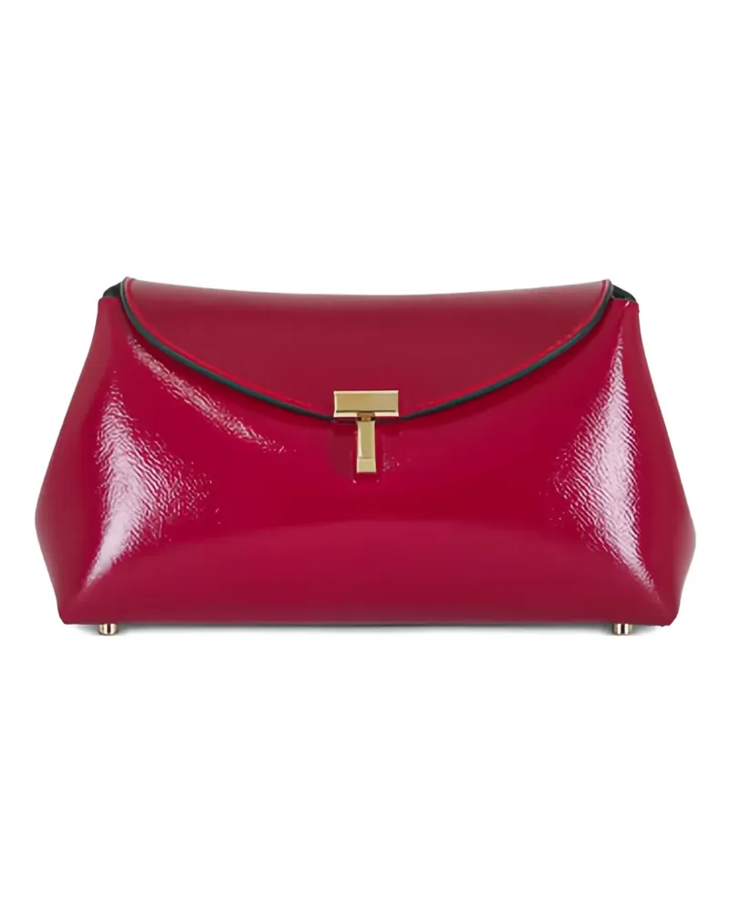 Totême Clutch mit T-Verschluss - Rot Rot