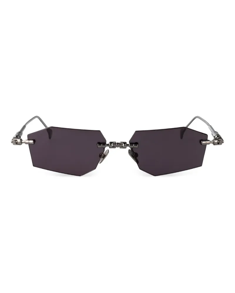 KUBORAUM Maske H63 Sonnenbrille - Schwarz Schwarz