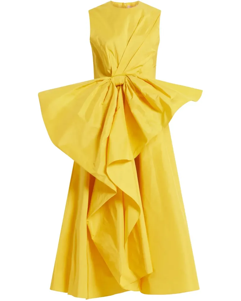 Roksanda Ilincic Nura Maxikleid - Gelb Gelb