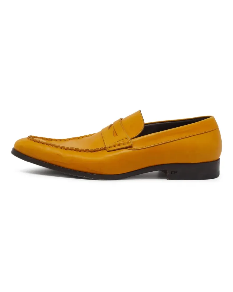 Dsquared2 Klassische Penny-Loafer - Gelb Gelb