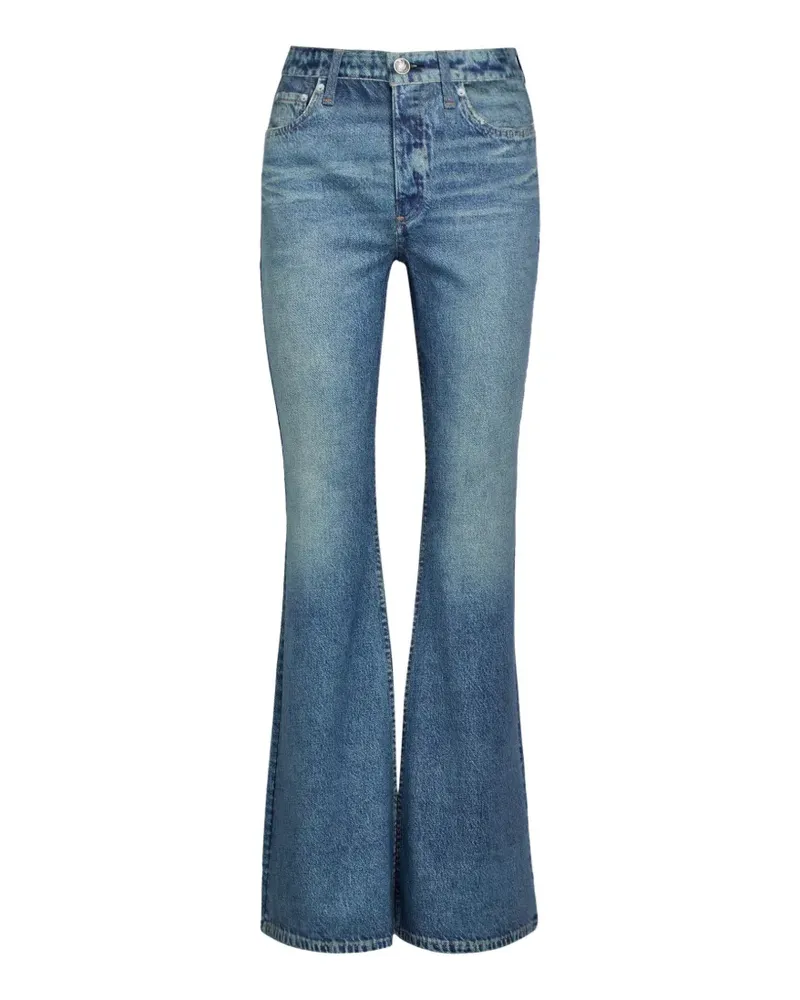 Rag & Bone Miramar Dahlia Schlagjeans - Blau Blau