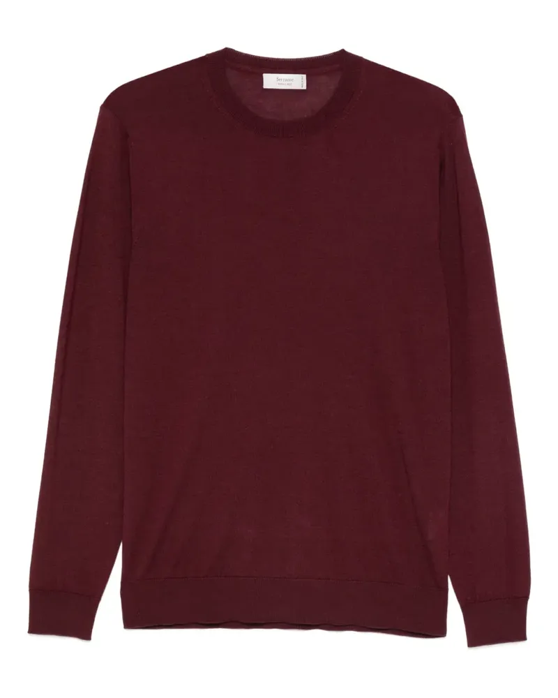Ferrante Pullover mit Rundhalsausschnitt - Rot Rot