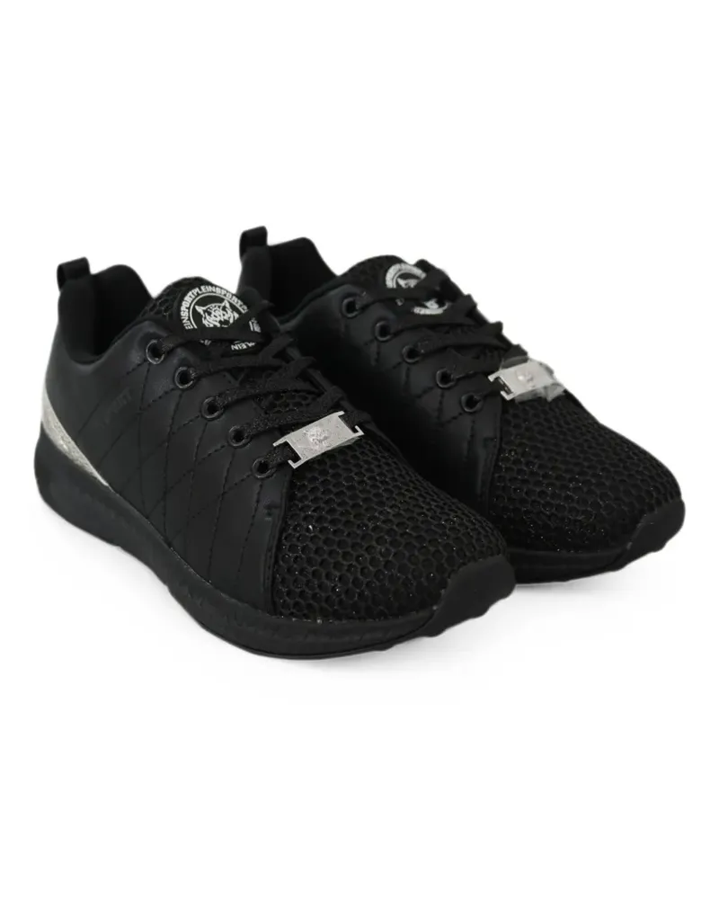 Philipp Plein Gesteppte Runner Gisella Sneakers - Schwarz Schwarz