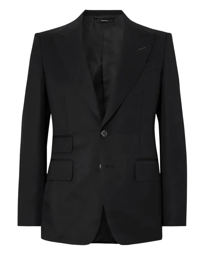 Tom Ford Einreihiger Anzug - Schwarz Schwarz