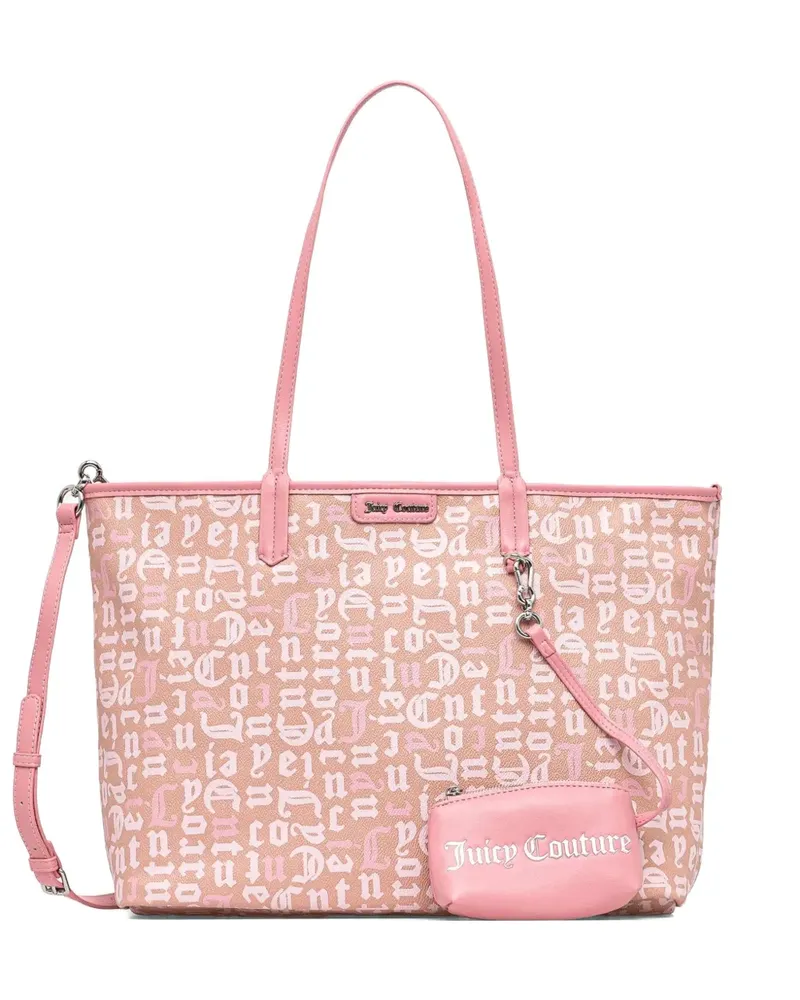 Juicy Couture logo-patch tote bag - Nude Nude