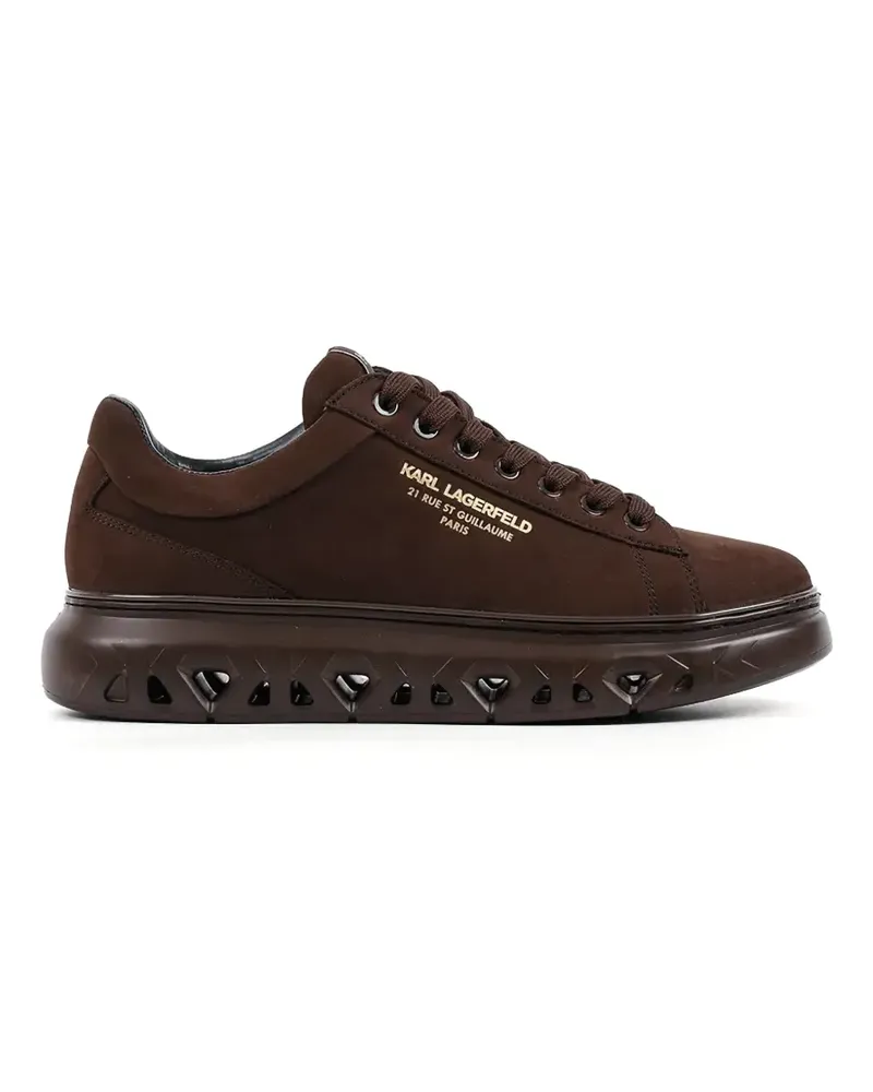 Karl Lagerfeld Sneakers mit dicker Sohle - Braun Braun
