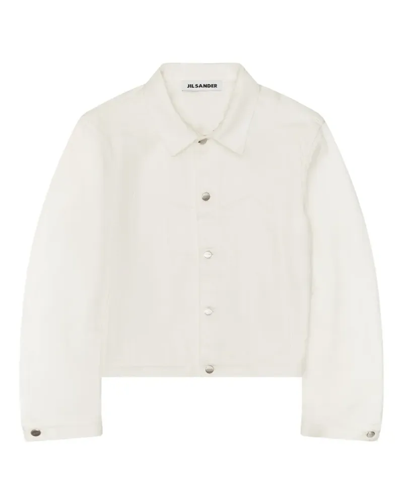 Jil Sander regular-fit denim jacket - Weiß Weiß
