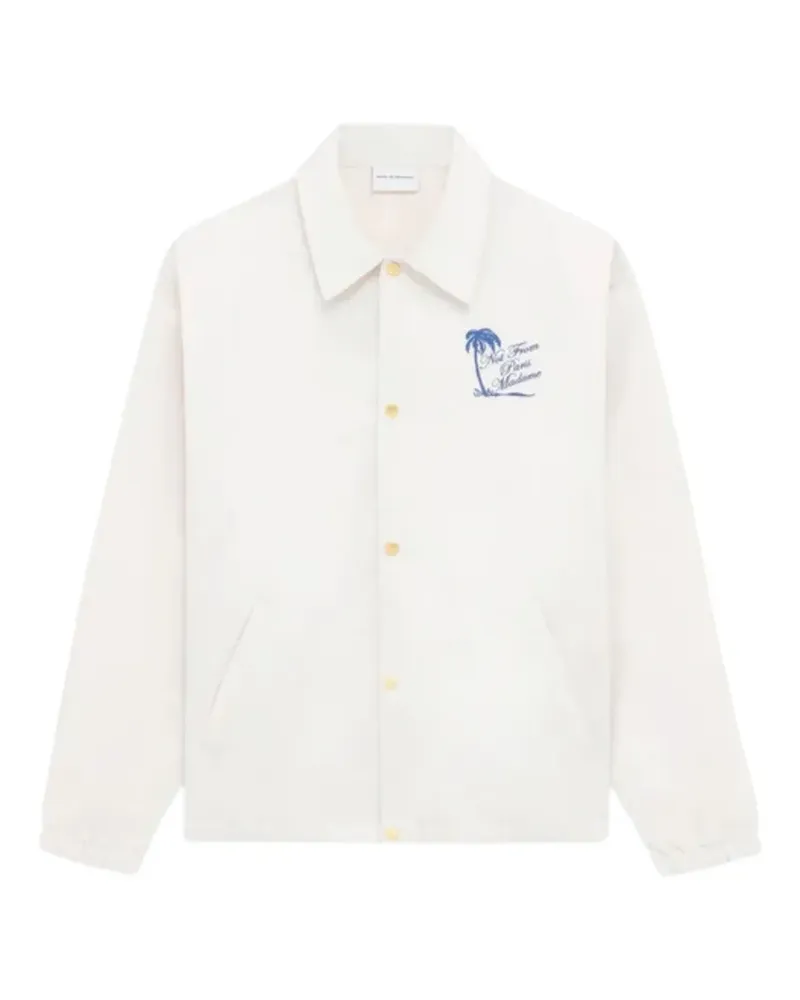 Drôle de Monsieur Hemdjacke mit Knöpfen - Weiß Weiß