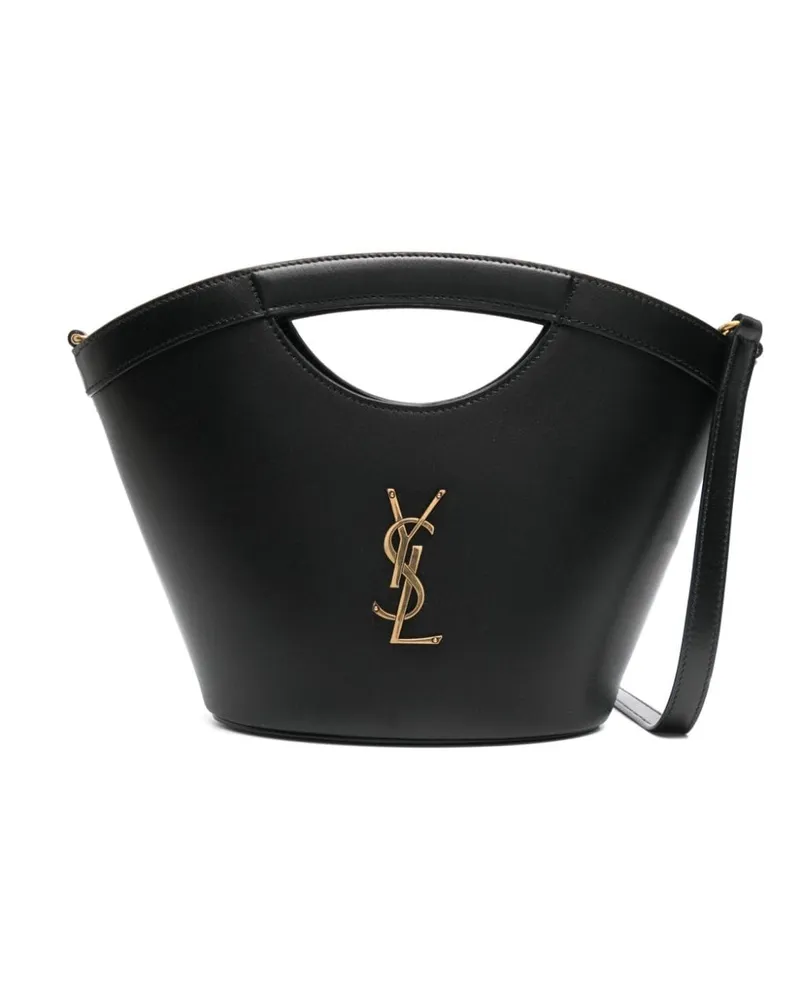 Saint Laurent Mini Celia Tote Bag - Schwarz Schwarz