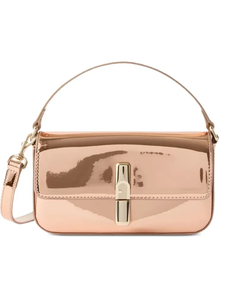Furla Schultertasche mit Henkel - Gold Gold