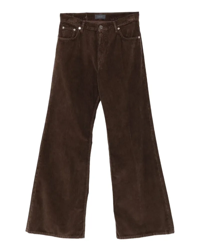 Haikure Clara flared trousers - Braun Braun