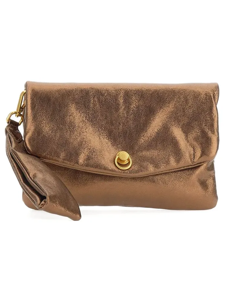 Gianni Chiarini Klassische Clutch - Braun Braun