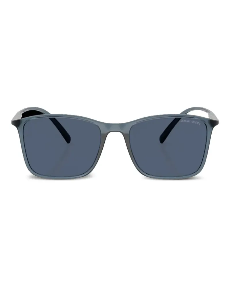 Giorgio Armani Eckige Sonnenbrille - Blau Blau