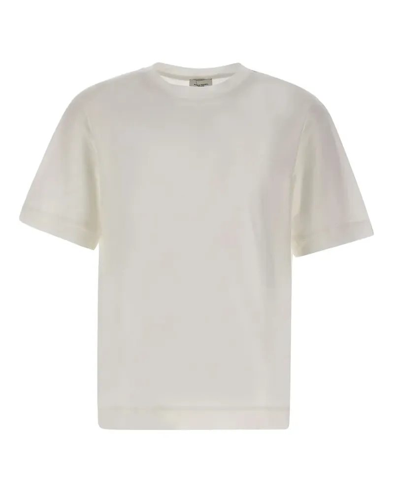 Paolo Pecora Milano central-stitch T-shirt - Weiß Weiß