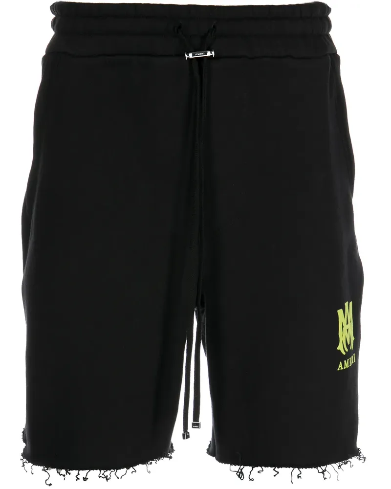 Amiri Joggingshorts mit MA-Logo - Schwarz Schwarz