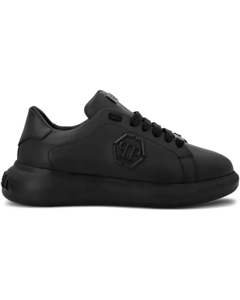 Philipp Plein Hexagon Sneakers - Schwarz Schwarz