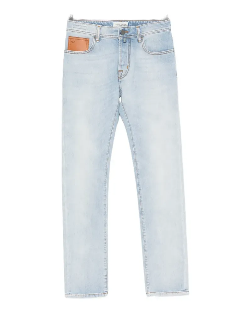 Jacob Cohën patch-pocket jeans - Blau Blau