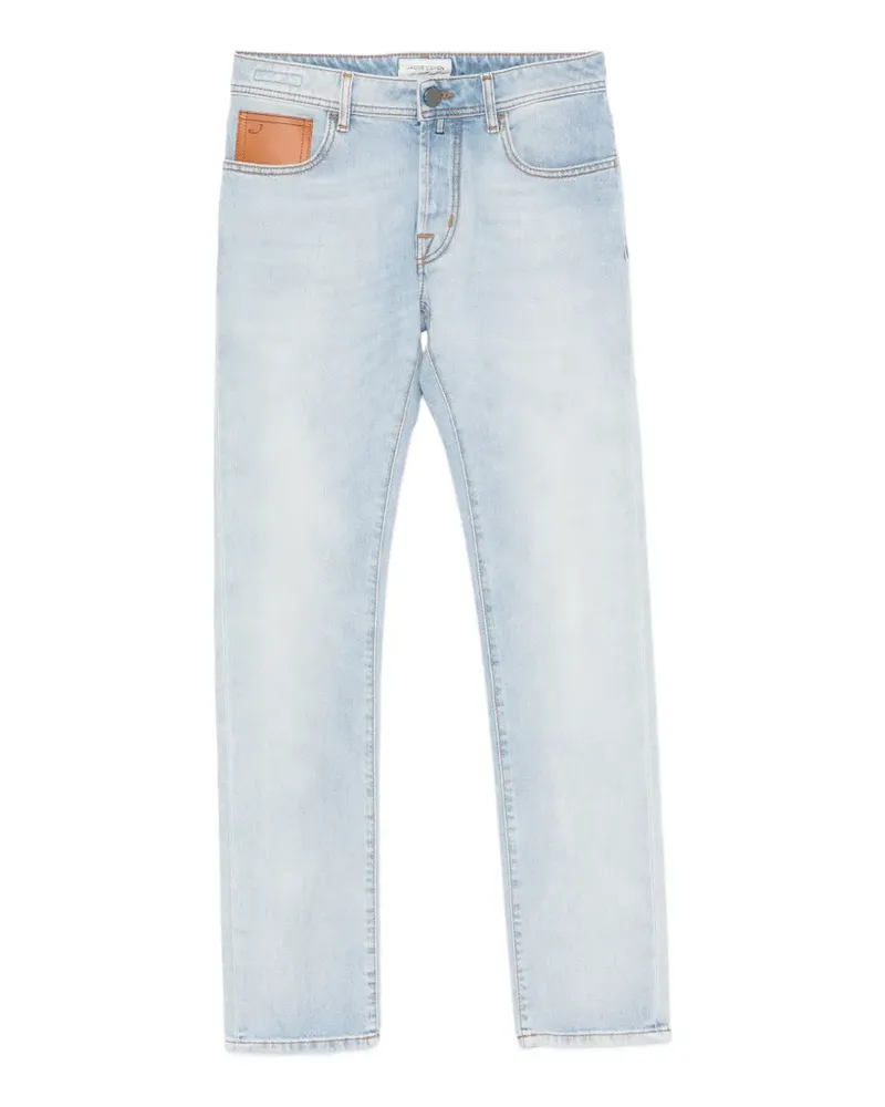 Jacob Cohën Jeans mit aufgesetzter Tasche - Blau Blau