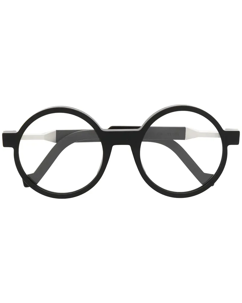 VAVA EYEWEAR Brille mit rundem Gestell - Schwarz Schwarz