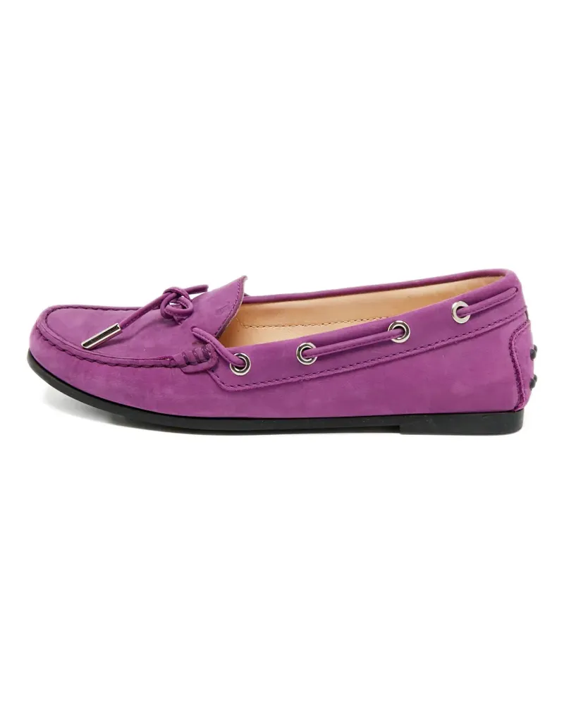 TOD'S Gommino lace-up loafers - Violett Violett