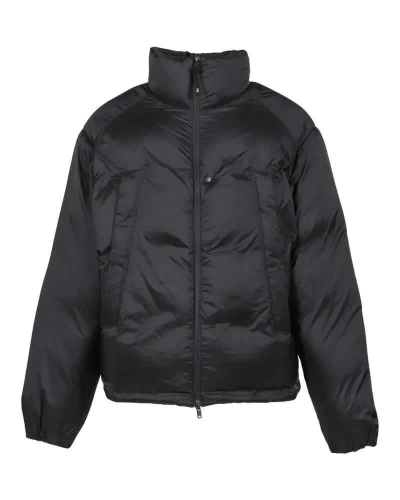 Y-3 quilting down puffer jacket - Schwarz Schwarz