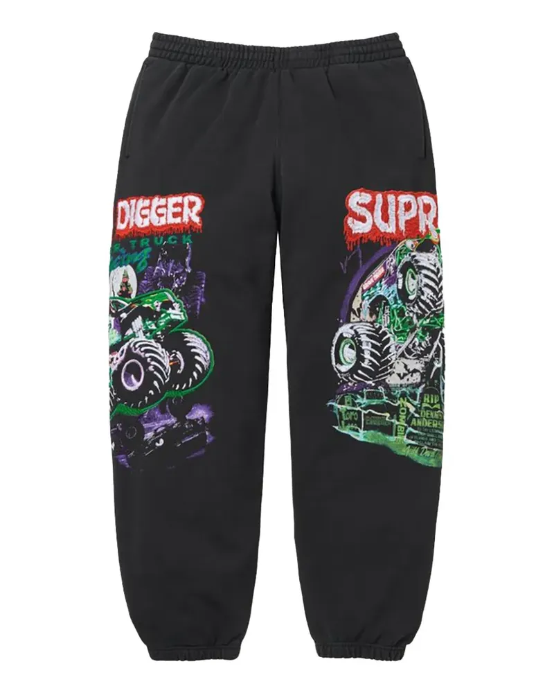 Supreme Being Grave Digger Jogginghose - Grau Grau