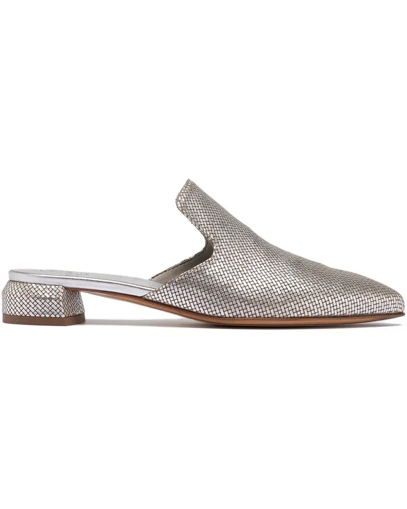Officine Creative Italia Gewebte Mules - Grau Grau
