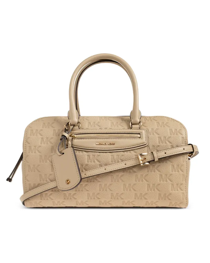 Michael Kors large Jet Set Travel logo-print tote bag - Nude Nude