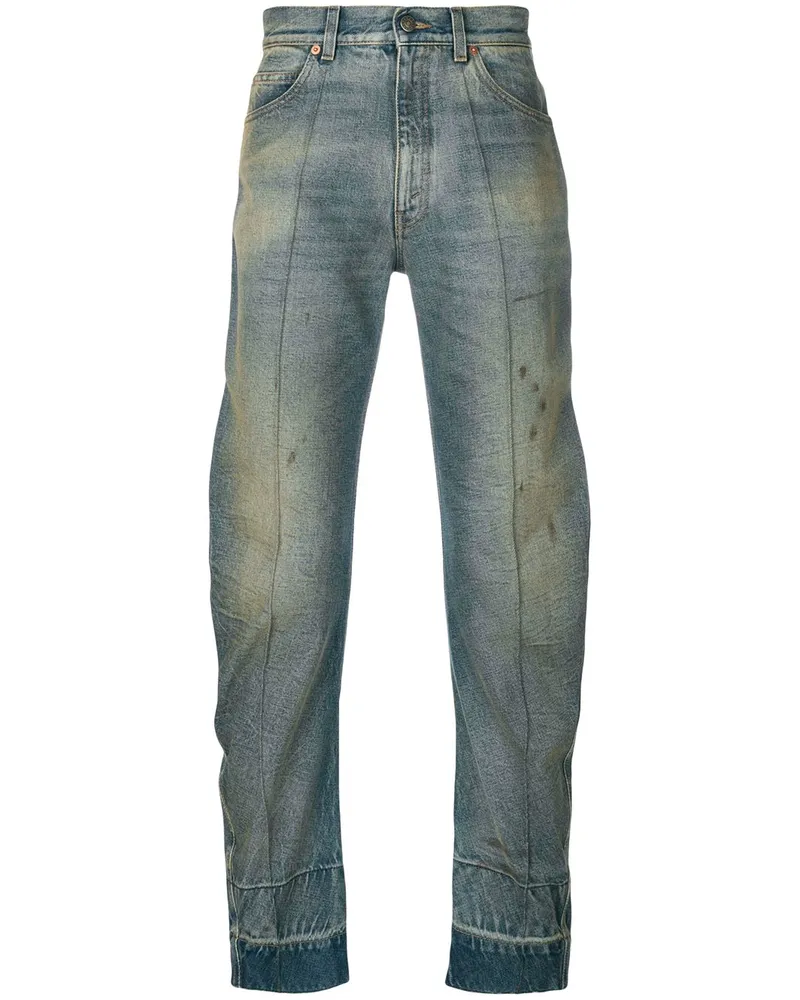 Gucci Jeans mit lockerem Schnitt - Blau Blau
