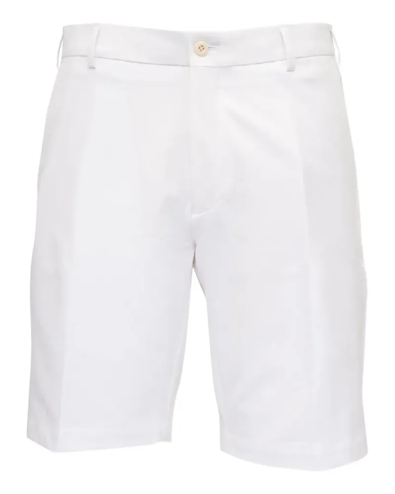 Peter Millar button-fastening jetted-pocket shorts - Weiß Weiß