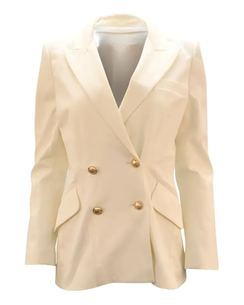 Derek Lam Crosby Rodeo peak-lapel blazer - Nude Nude